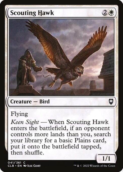 Scouting Hawk (Commander Legends: Battle for Baldur's Gate)