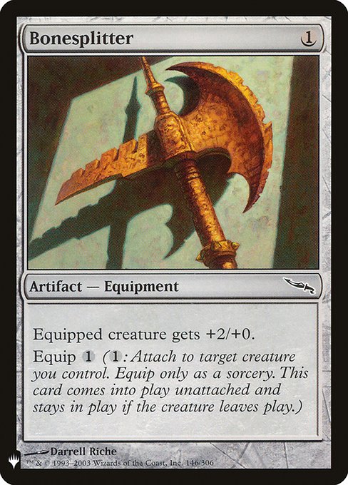 Bonesplitter (The List)