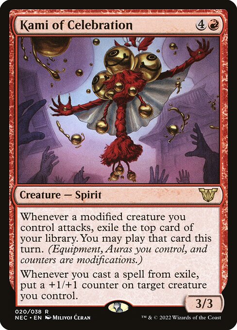 Kami of Celebration (Neon Dynasty Commander)