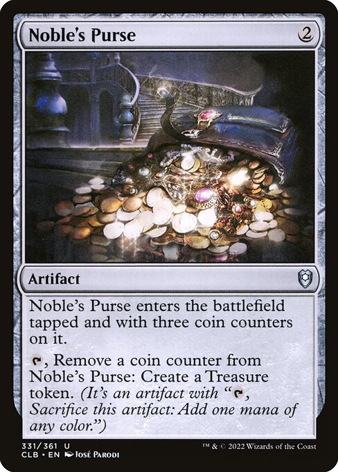 Noble's Purse (Commander Legends: Battle for Baldur's Gate)