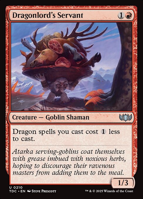 Dragonlord's Servant (Tarkir: Dragonstorm Commander)