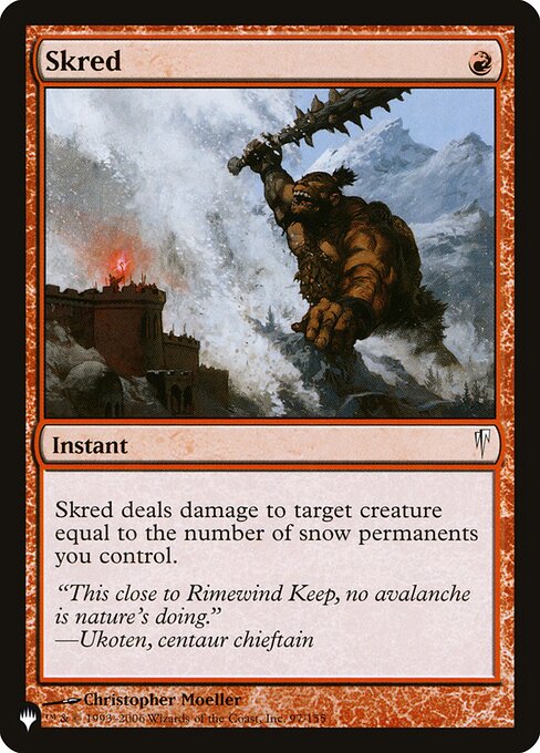 Skred (The List)