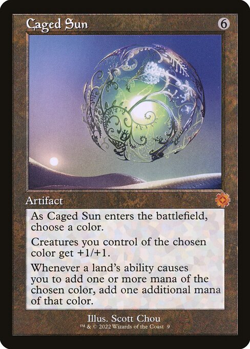 Caged Sun (The Brothers' War Retro Artifacts)
