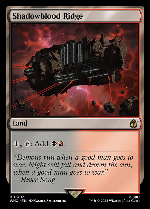 Shadowblood Ridge (Doctor Who)