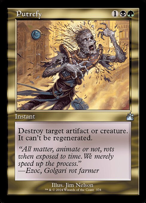 Putrefy (Ravnica Remastered)