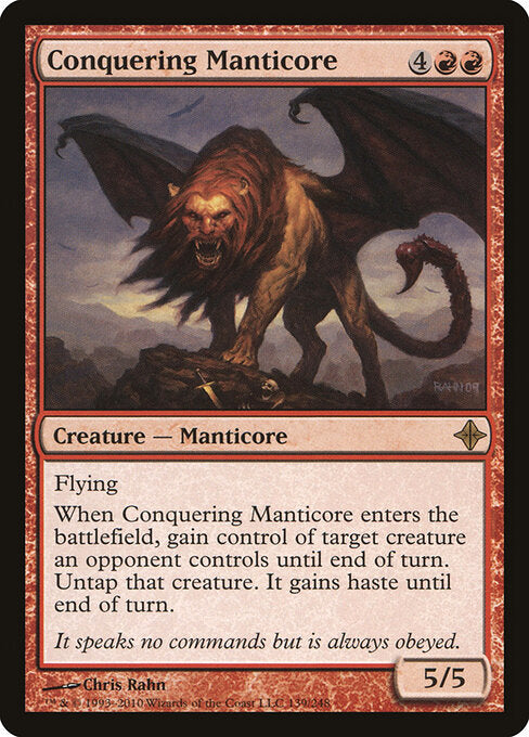 Conquering Manticore (Rise of the Eldrazi)