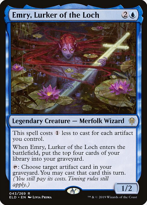 Emry, Lurker of the Loch (Throne of Eldraine)