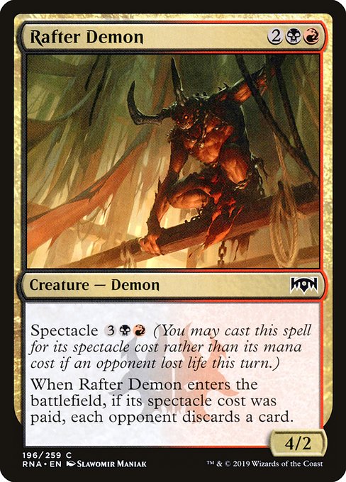 Rafter Demon (Ravnica Allegiance)