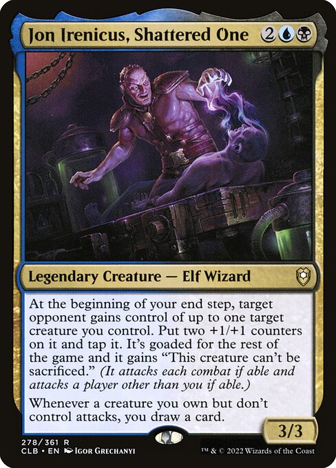 Jon Irenicus, Shattered One (Commander Legends: Battle for Baldur's Gate)