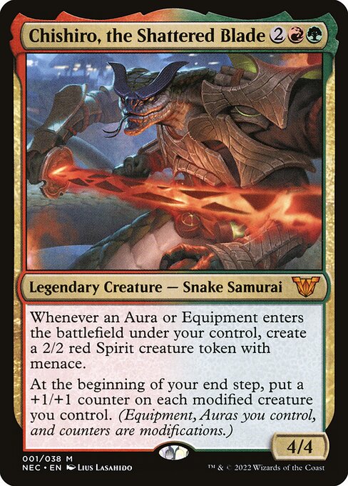 Chishiro, the Shattered Blade (Neon Dynasty Commander)