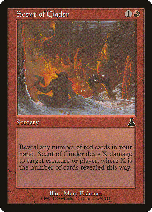 Scent of Cinder (Urza's Destiny)