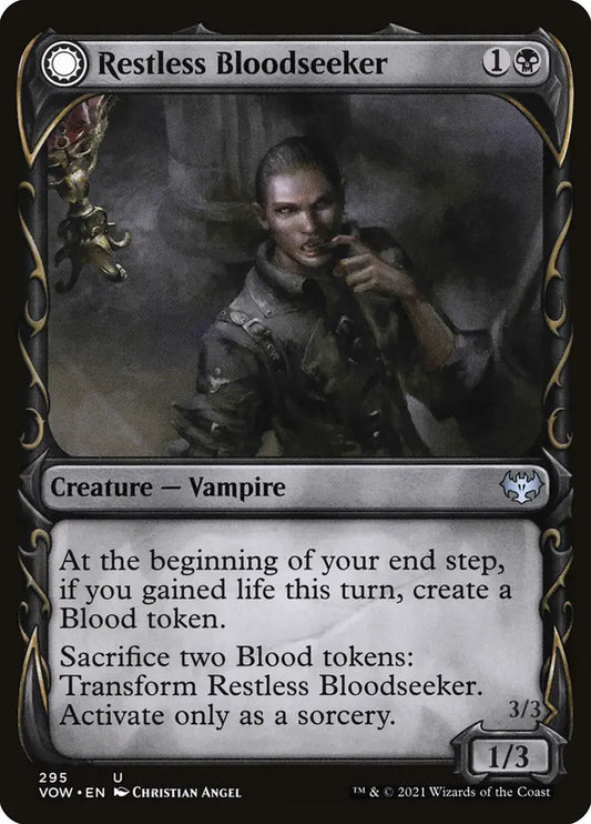 Restless Bloodseeker // Bloodsoaked Reveler (Innistrad: Crimson Vow)