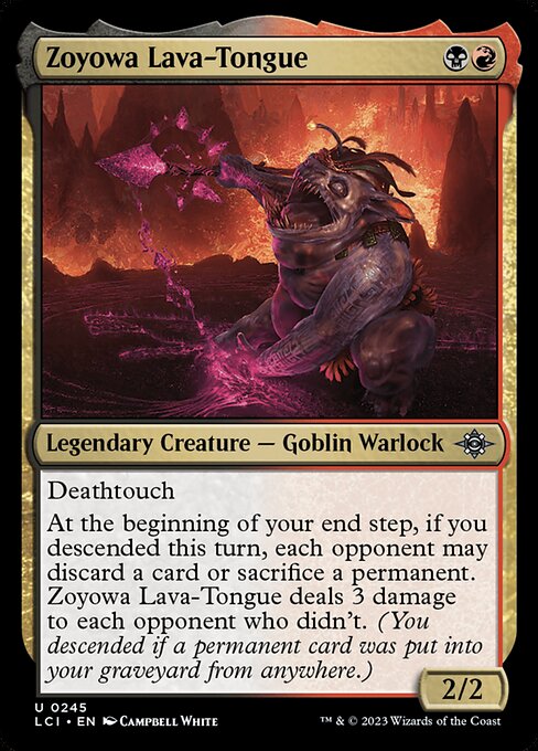 Zoyowa Lava-Tongue (The Lost Caverns of Ixalan)