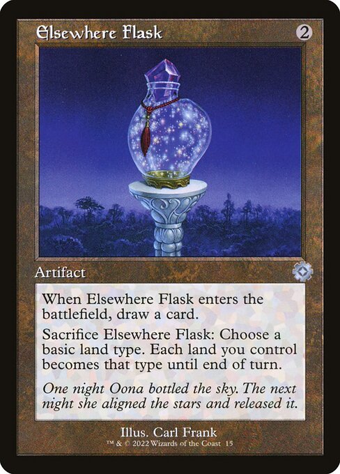 Elsewhere Flask (The Brothers' War Retro Artifacts)