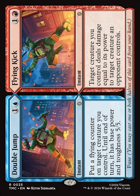 Double Jump // Flying Kick (Teenage Mutant Ninja Turtles Eternal)