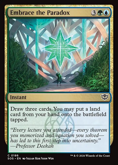 Embrace the Paradox (Secrets of Strixhaven)