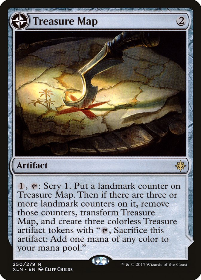 Treasure Map // Treasure Cove (Ixalan)