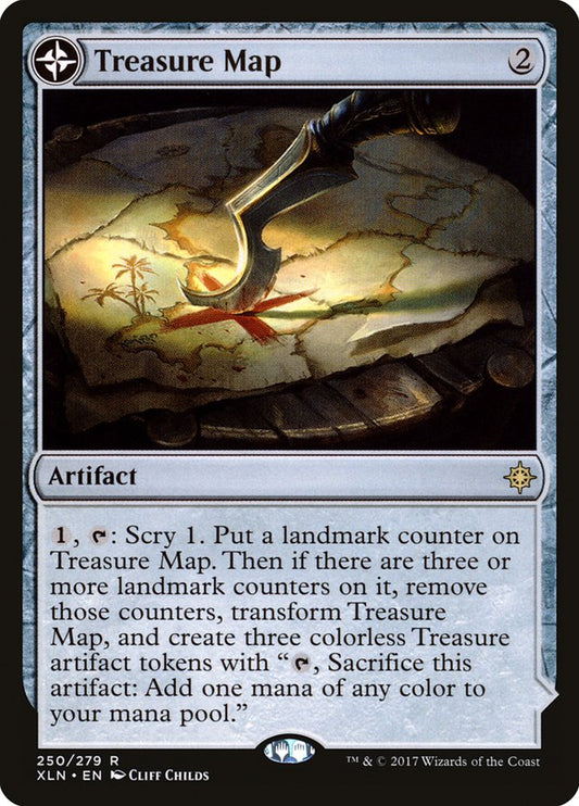 Treasure Map // Treasure Cove (Ixalan)