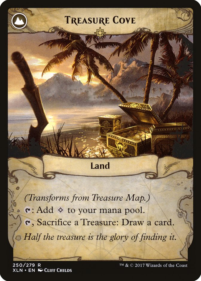 Treasure Map // Treasure Cove (Ixalan)
