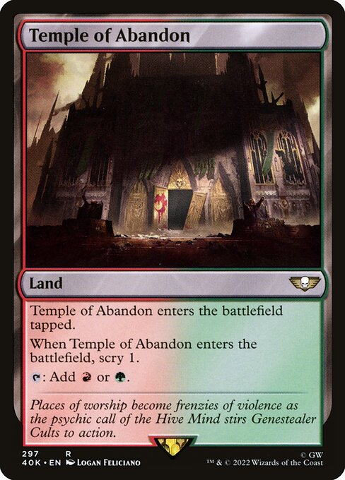 Temple of Abandon (Warhammer 40,000 Commander)