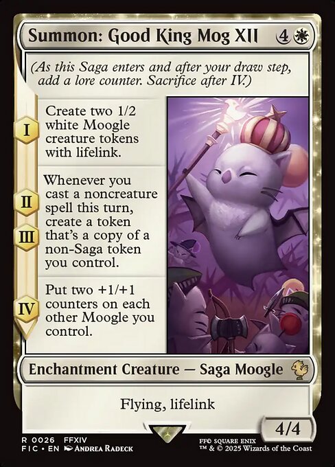 Summon: Good King Mog XII (Final Fantasy Commander)