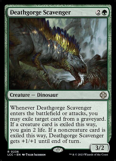 Deathgorge Scavenger (The Lost Caverns of Ixalan Commander)