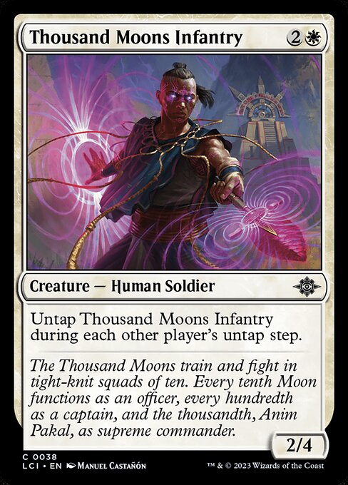 Thousand Moons Infantry (The Lost Caverns of Ixalan)