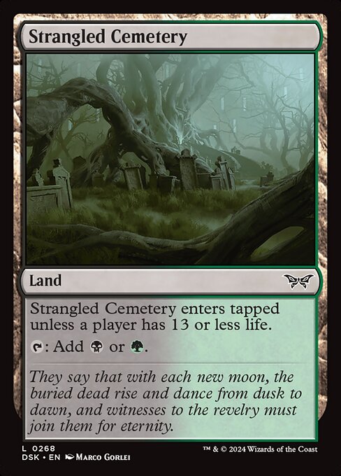 Strangled Cemetery (Duskmourn: House of Horror)