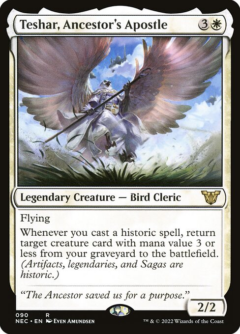 Teshar, Ancestor's Apostle (Neon Dynasty Commander)