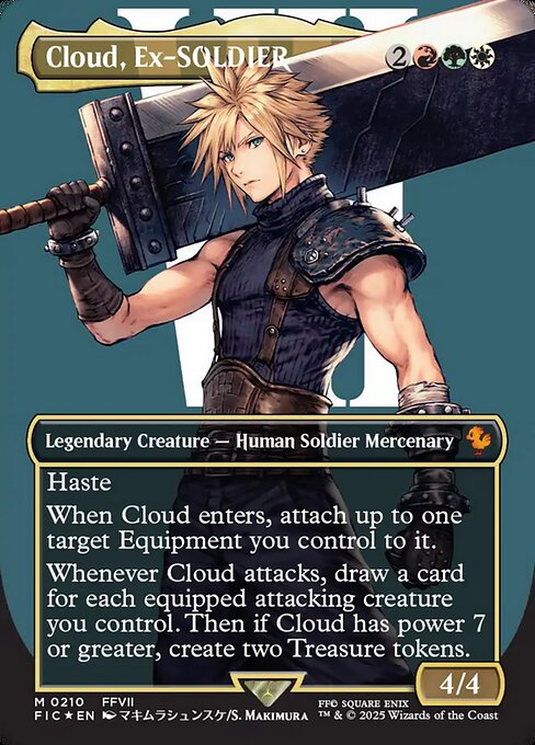 Cloud, Ex-SOLDIER (Final Fantasy Commander)