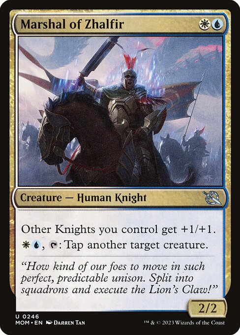 Marshal of Zhalfir (March of the Machine)