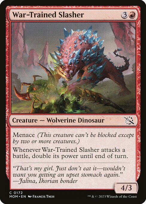 War-Trained Slasher (March of the Machine)