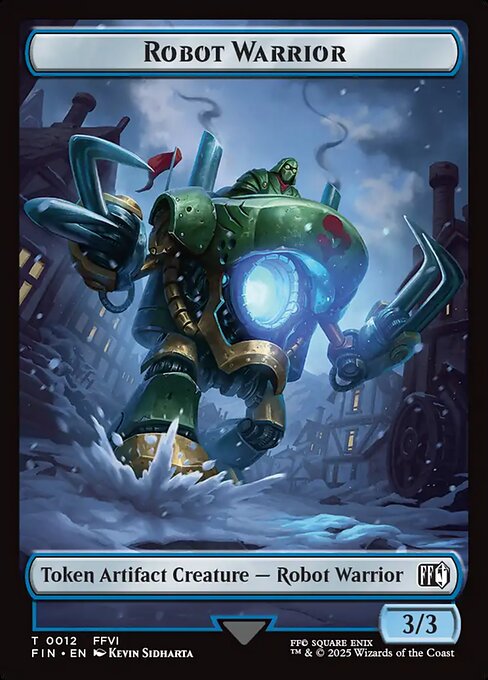 Robot Warrior (Final Fantasy Tokens)