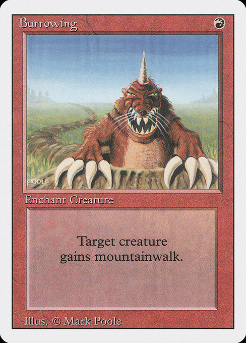 Burrowing (Revised Edition)