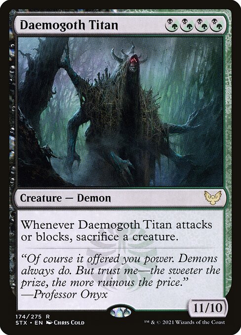 Daemogoth Titan (Strixhaven: School of Mages)