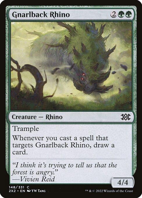 Gnarlback Rhino (Double Masters 2022)