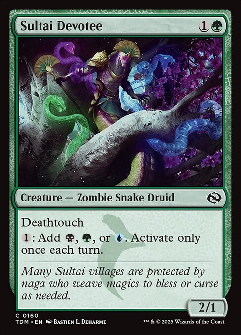 Sultai Devotee (Tarkir: Dragonstorm)