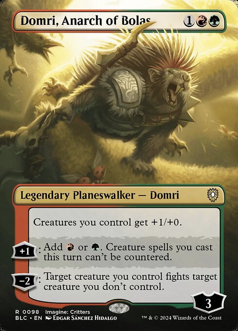 Domri, Anarch of Bolas (Bloomburrow Commander)