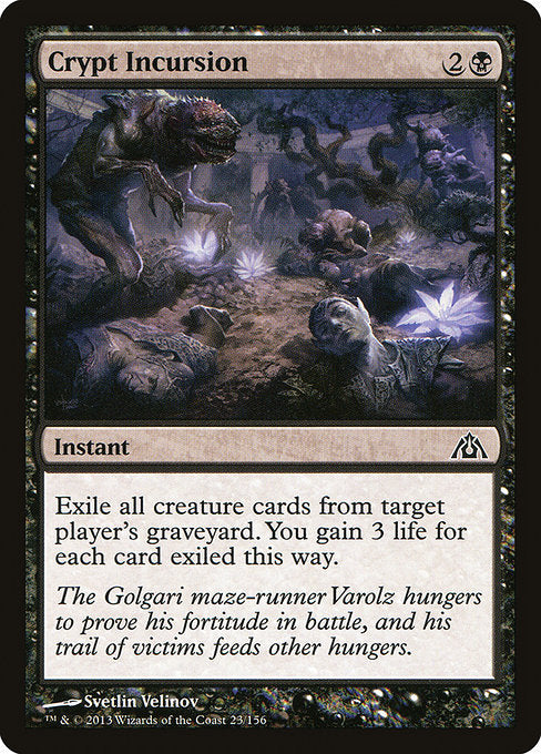 Crypt Incursion (Dragon's Maze)