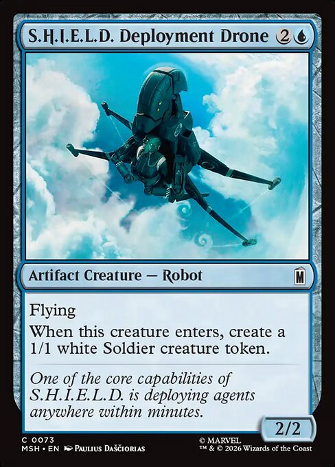 S.H.I.E.L.D. Deployment Drone (Marvel Super Heroes)