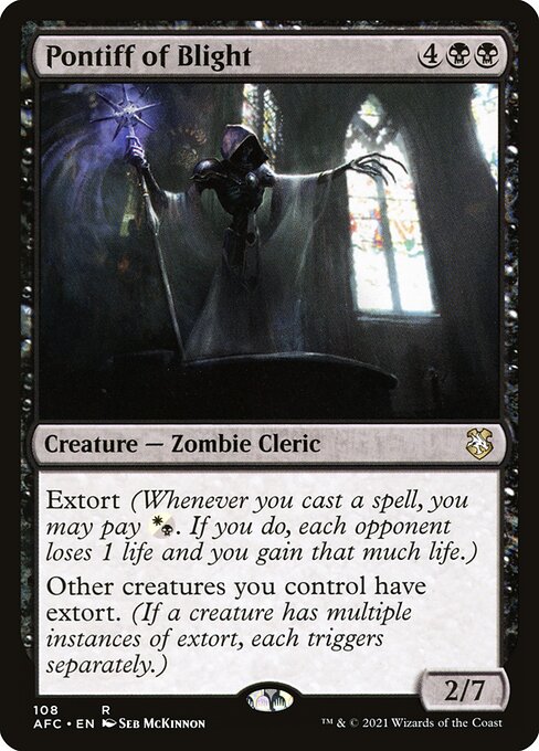 Pontiff of Blight (Forgotten Realms Commander)