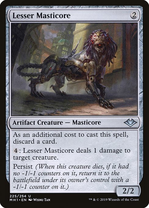 Lesser Masticore (Modern Horizons)