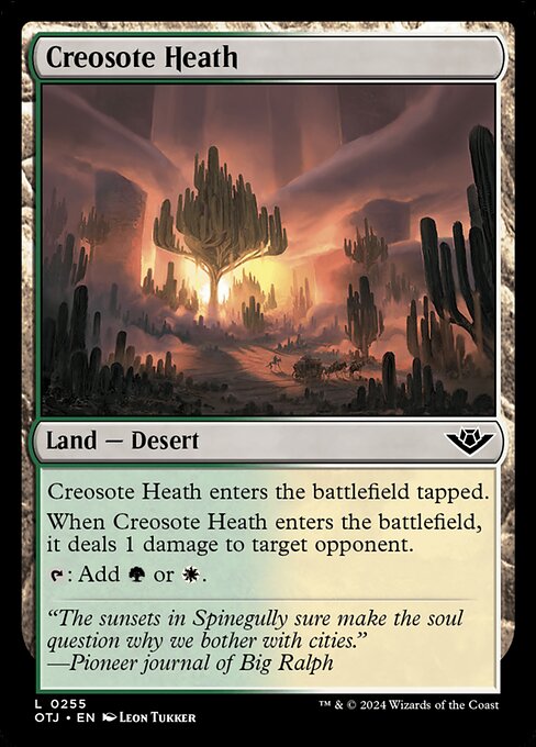 Creosote Heath (Outlaws of Thunder Junction)