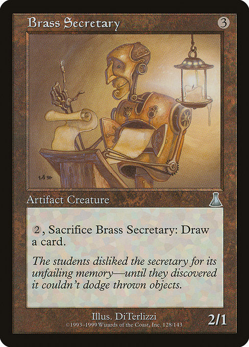 Brass Secretary (Urza's Destiny)