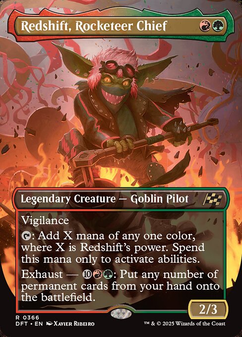 Redshift, Rocketeer Chief (Aetherdrift)