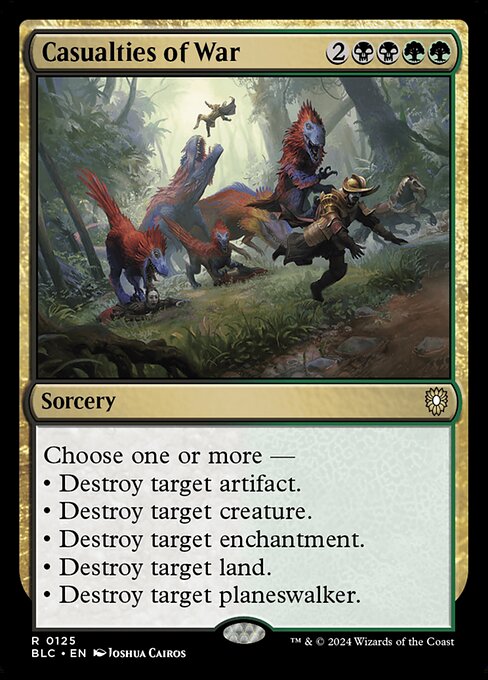 Casualties of War (Bloomburrow Commander)
