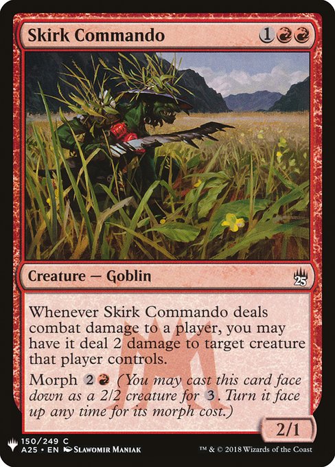 Skirk Commando (The List)