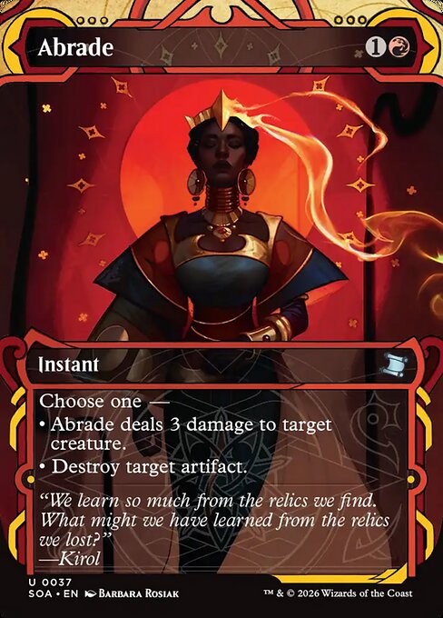 Abrade (Secrets of Strixhaven Mystical Archive)