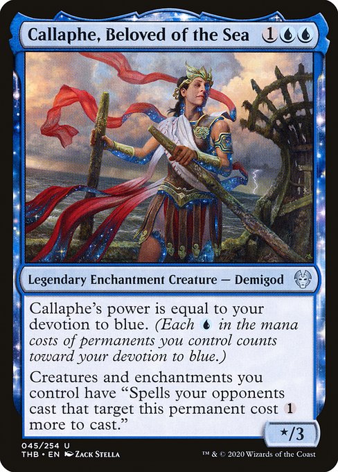 Callaphe, Beloved of the Sea (Theros Beyond Death)
