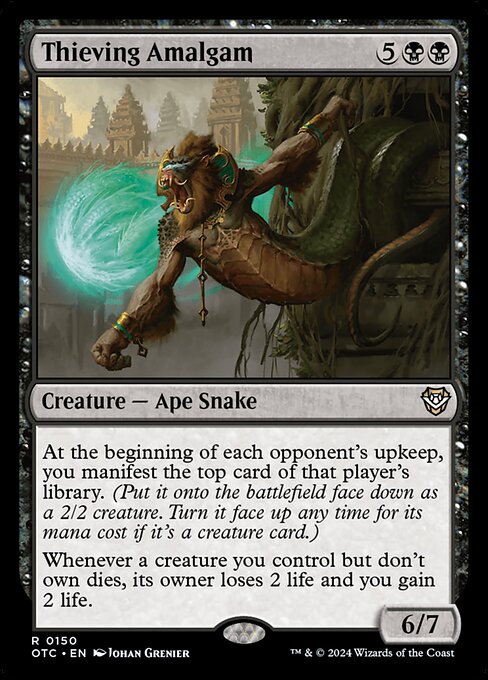 Thieving Amalgam (Outlaws of Thunder Junction Commander)